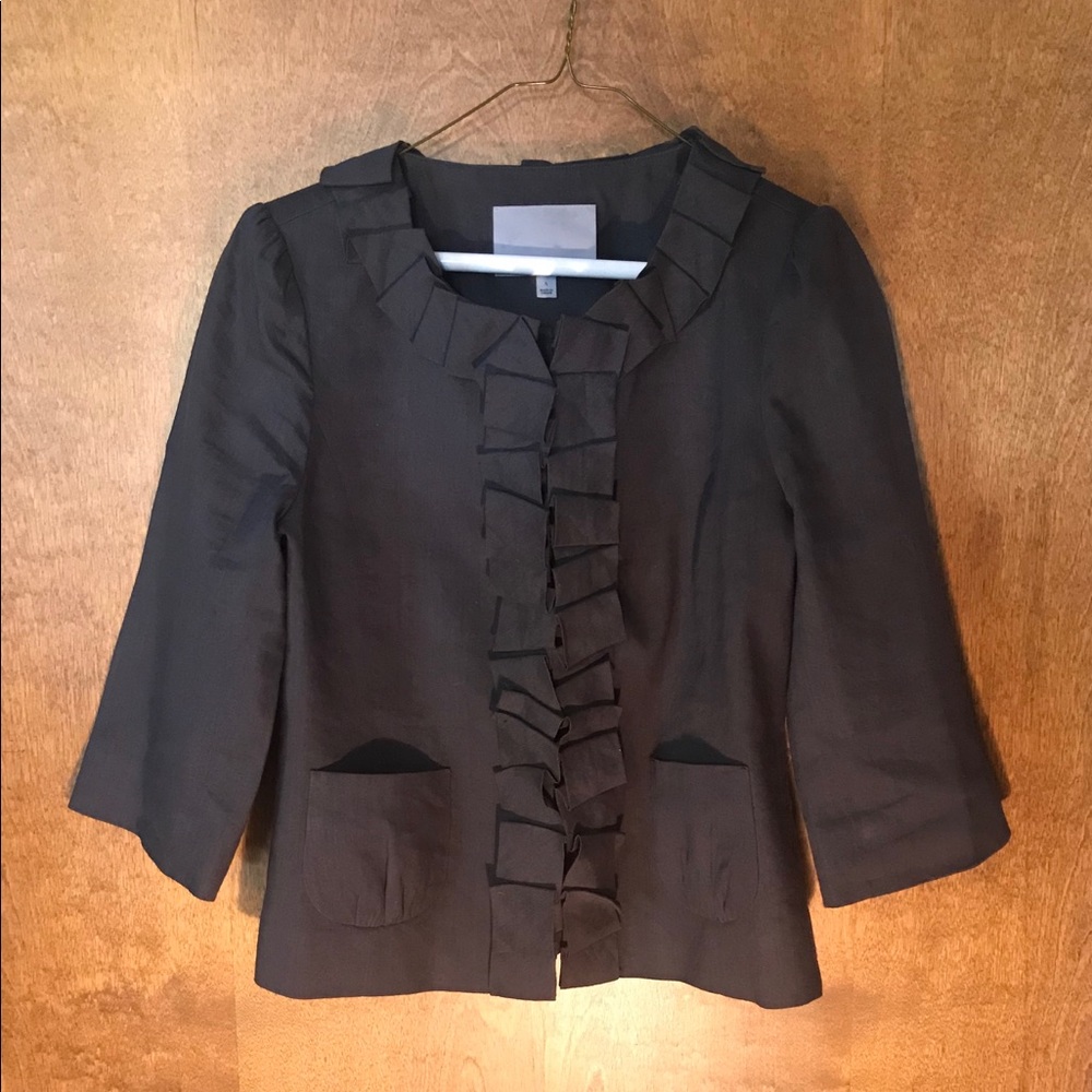 🚩CLEARANCE🚩Classiques Entier gray cropped jacket